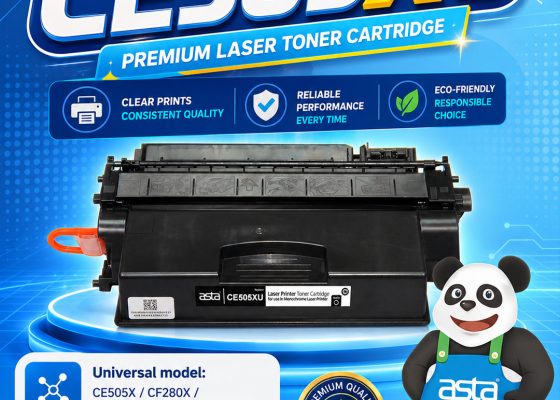 ASTA CE505XU Premium Laser Toner Cartridge for Clear Prints and Reliable Daily Performance