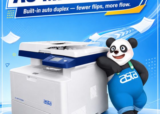 ASTA AS-MFP1030DNW with Built-In Auto Duplex for Smoother Office Workflow