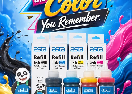 Bring Back the Color You Remember with ASTA Refill Ink