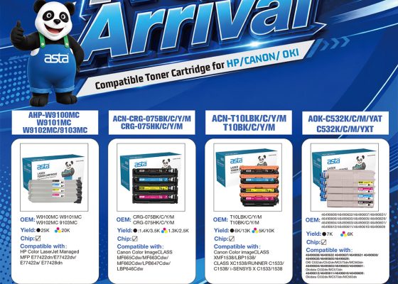 New Arrival Compatible Toner Cartridge Series for HP / Canon / OKI Printers