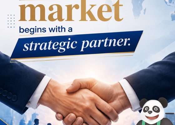 Every successful market begins with a strategic partner