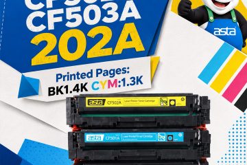 CF500A / CF501A / CF502A / CF503A / 202A for balanced everyday color printing
