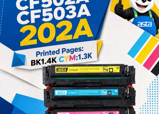 CF500A / CF501A / CF502A / CF503A / 202A for balanced everyday color printing