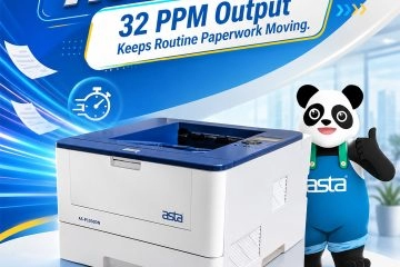 AS-P1030DN: Reliable 32 PPM Printing for Smoother Office Workflows