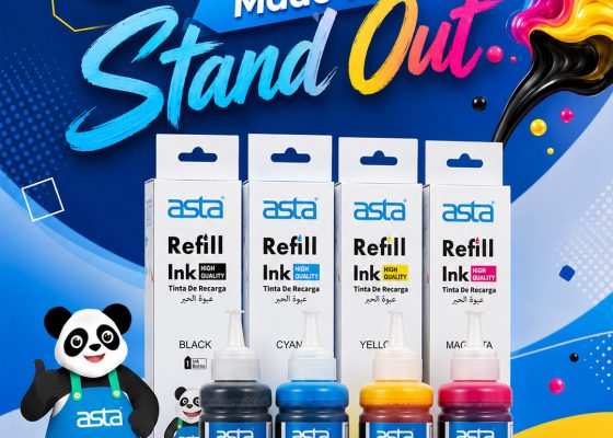 ASTA Refill Ink: Colors Made to Stand Out with Reliable Printing Performance