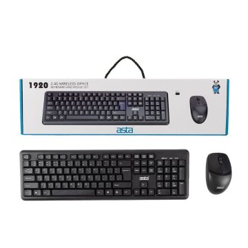 ASTA-1920 2.4G Wireless Keyboard  Combo