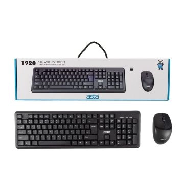 ASTA-1920 2.4G Wireless Keyboard  Combo