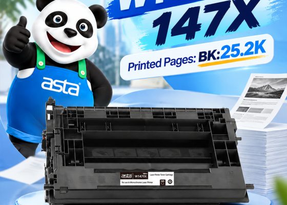 ASTA W1470X / 147X High-Yield Compatible Toner Cartridge (25,200 Pages)