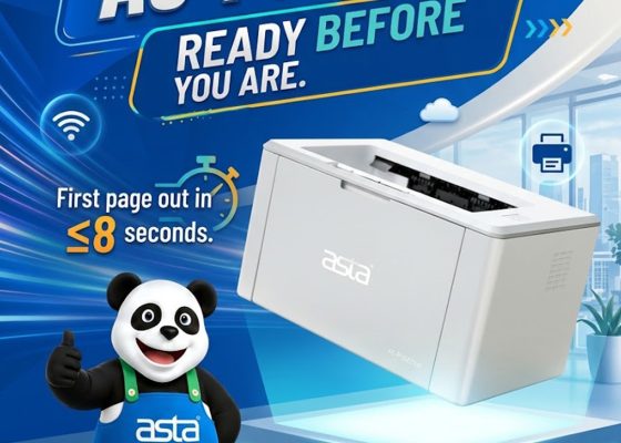 ASTA AS-P1022NW Printer: Designed for Faster and Smarter Office Printing