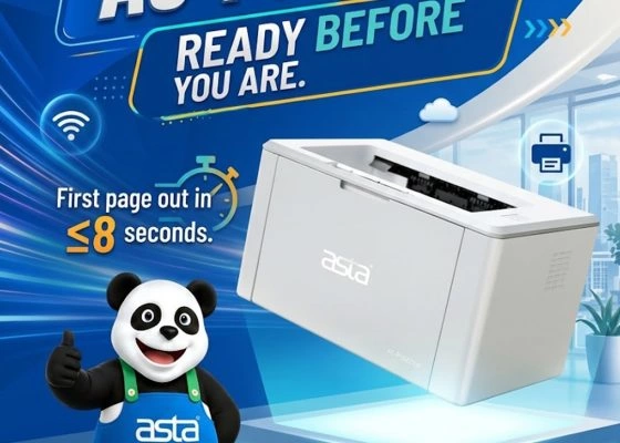 ASTA AS-P1022NW Printer: Designed for Faster and Smarter Office Printing