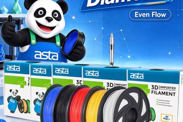 ASTA 3D Printing Filament: Accurate Diameter, Even Flow